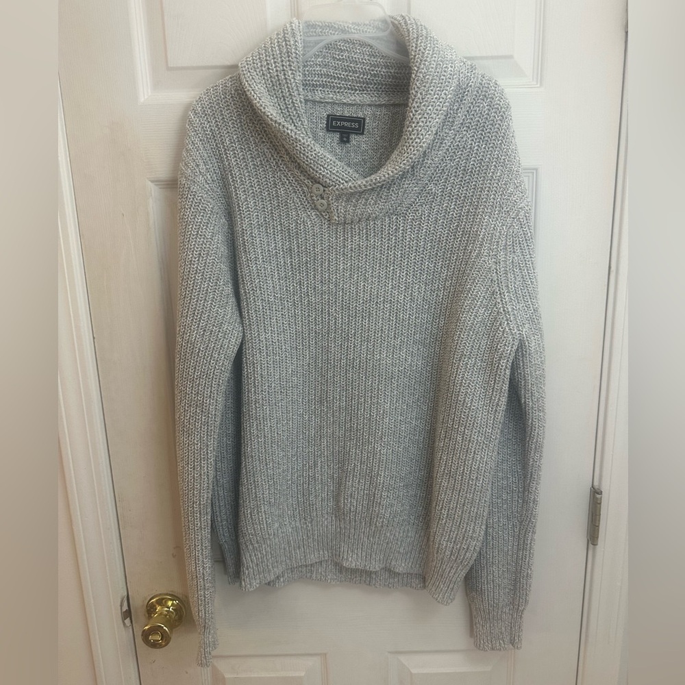 Express Gray Men’s Sweater